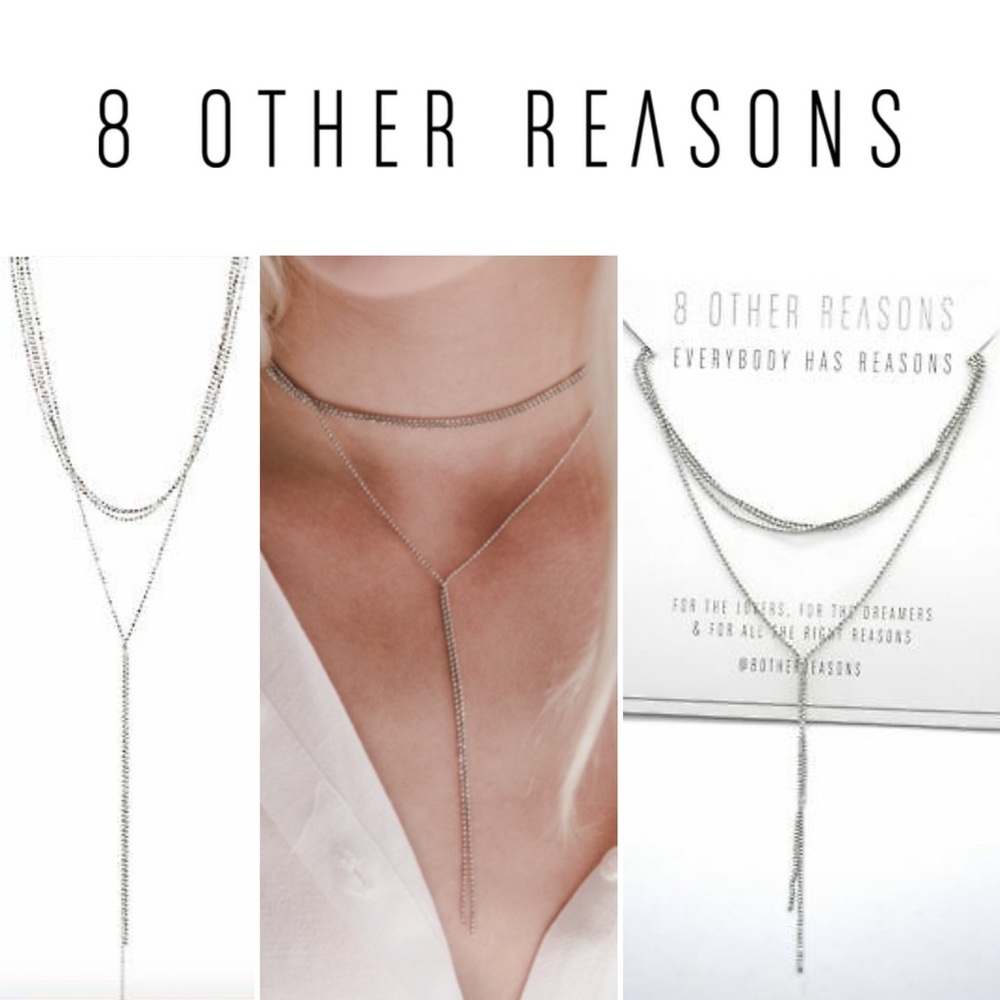 🆕 NINE LIVES CHOKER Necklace 8 Other Reasons 8OR
